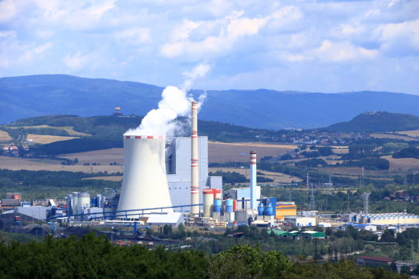 istock Coal Fired Power Plant in Ledvice, Czech republic 1168625771