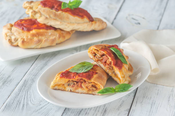 istock Homemade calzone on the plate 1168627959