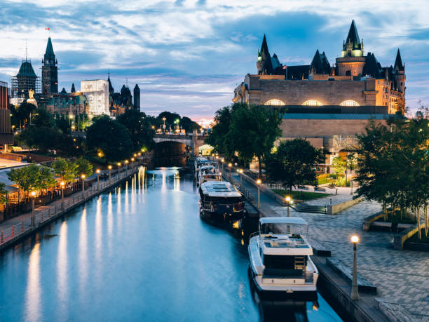 istock Rideau canal Architecture in Ottawa 1168631262