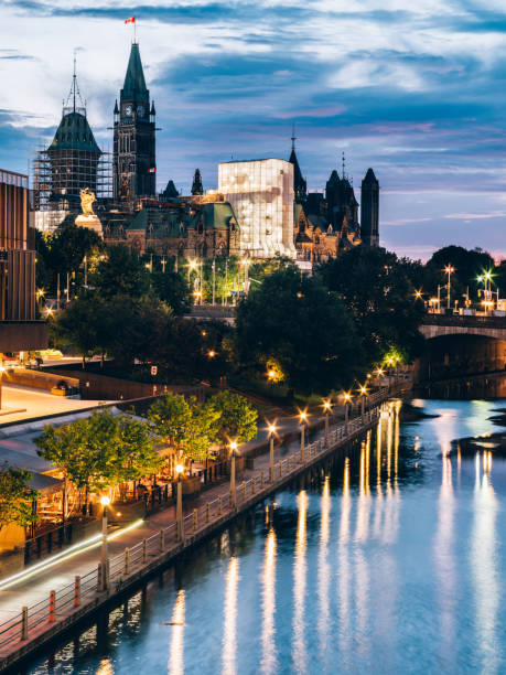 Rideau canal Architecture in Ottawa