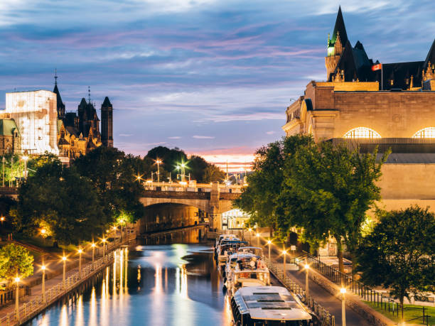 istock Rideau canal Architecture in Ottawa 1168633672