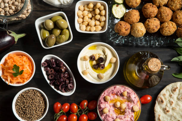 istock Hummus and falafel 1168633960