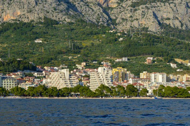 istock Panoramic view of Makarska riviera 1168635216