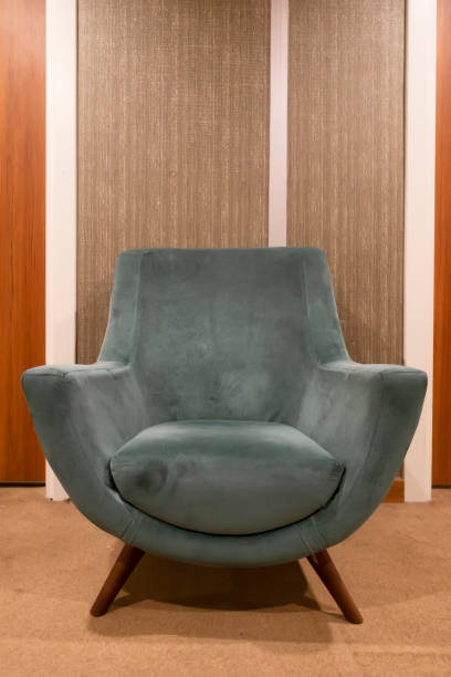 istock Modern Velvet armchair 1168638176