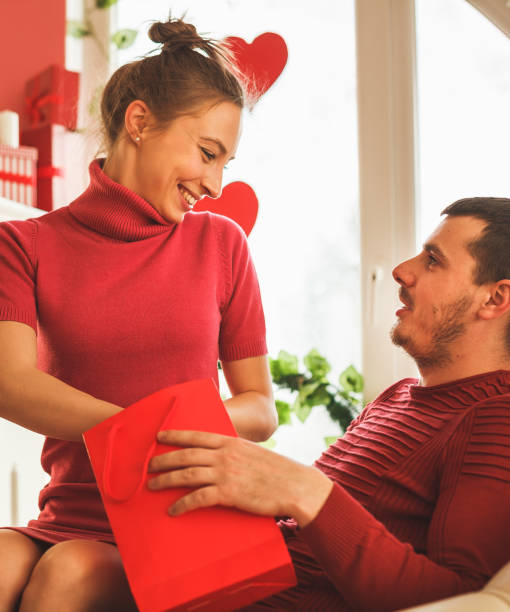 istock Loving couple on Valentine's day 1168661418