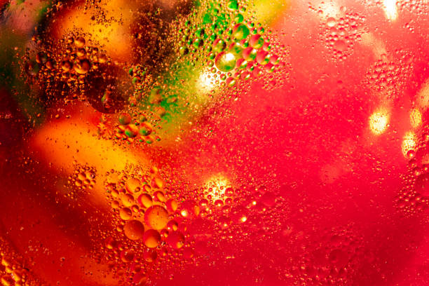 istock Abstract background with colorful gradient colors. Oil drops in water abstract psychedelic pattern image. 1168661569