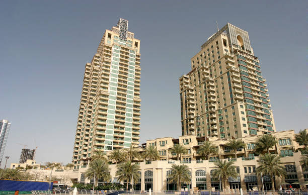 istock Residential buildings at Dubai 1168669823