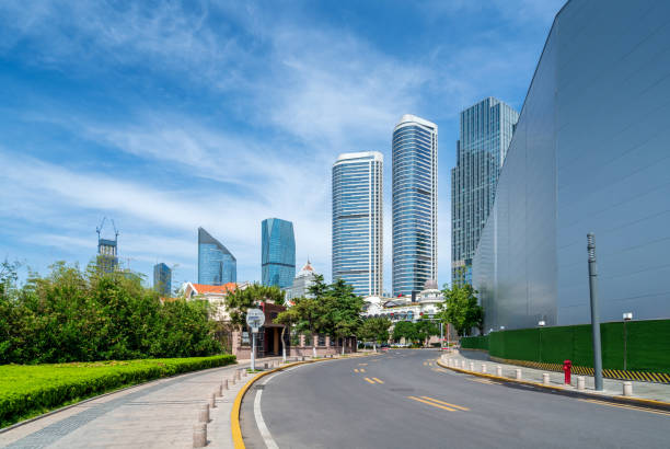 istock Qingdao Cityscape, China 1168670618
