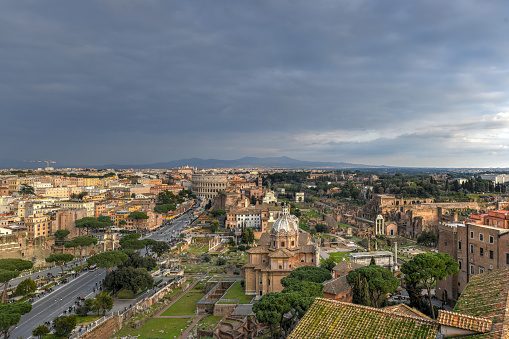 Rome, Italy cityscape