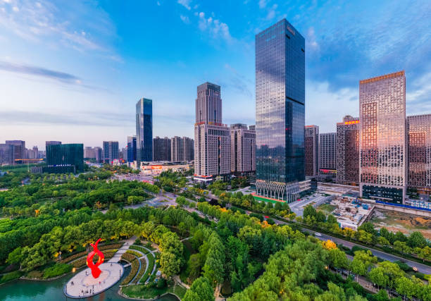 istock overlooking park and building in city 1168675016
