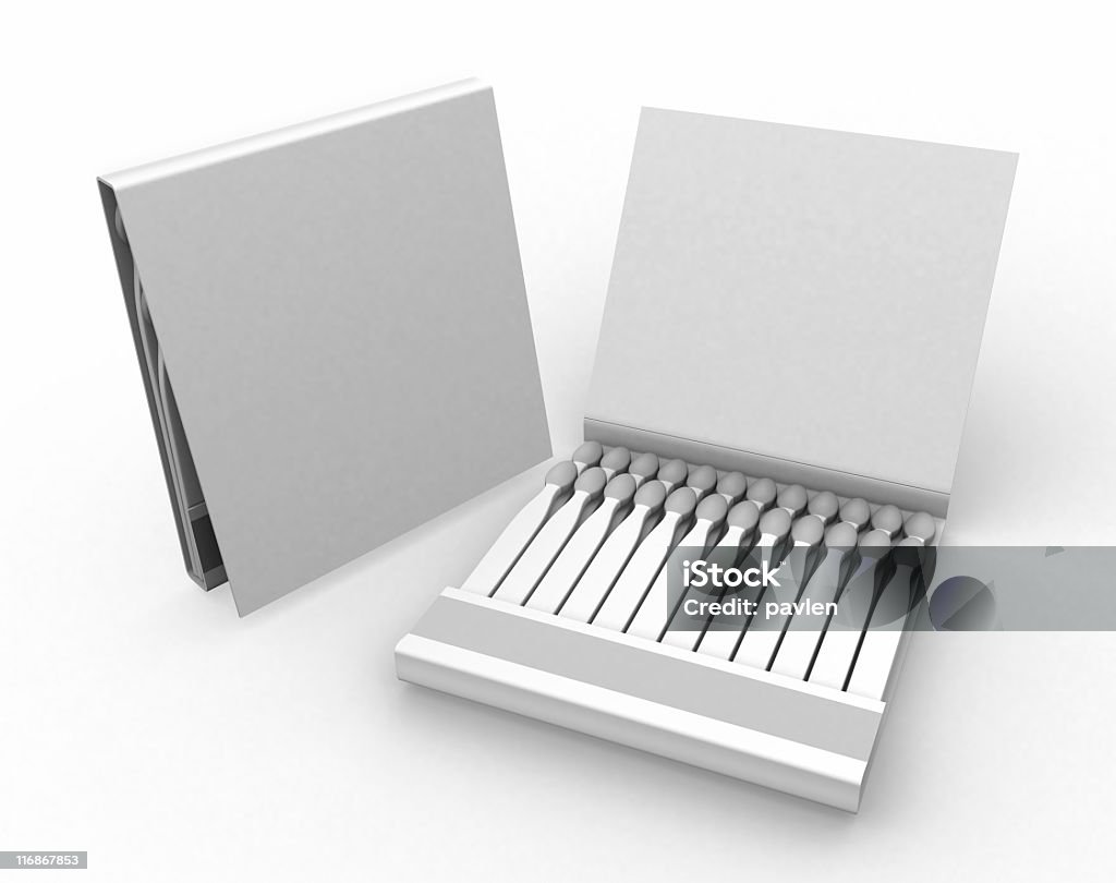 Caja de cerillas - Foto de stock de Blanco - Color libre de derechos