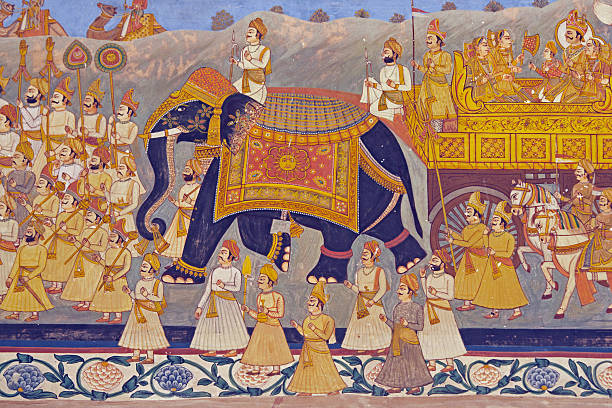 Royal Procession  maharadja stock pictures, royalty-free photos & images