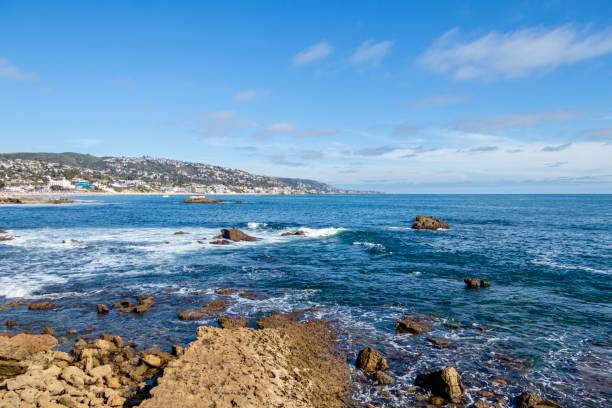 istock Laguna Beach rocky coastline on a summer day 1168687134