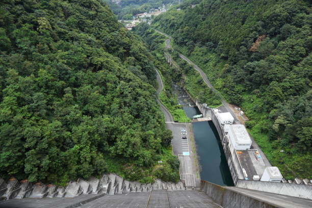 istock Japan Chichibu dam landscape 1168687754