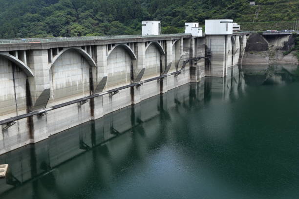 istock Japan Chichibu dam landscape 1168687846
