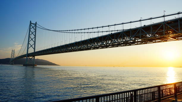 istock Akashi Kaikyo Bridge, Hyogo, Japan 1168694230