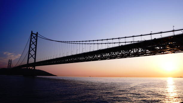 istock Akashi Kaikyo Bridge, Hyogo, Japan 1168694284