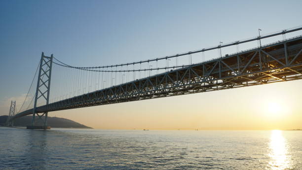 istock Akashi Kaikyo Bridge, Hyogo, Japan 1168694298
