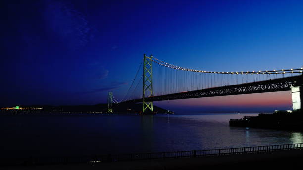istock Akashi Kaikyo Bridge, Hyogo, Japan 1168694349
