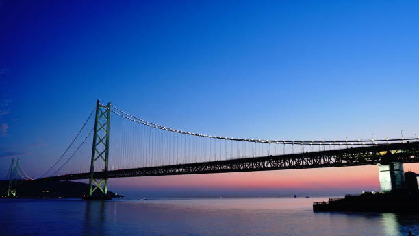 istock Akashi Kaikyo Bridge, Hyogo, Japan 1168694371