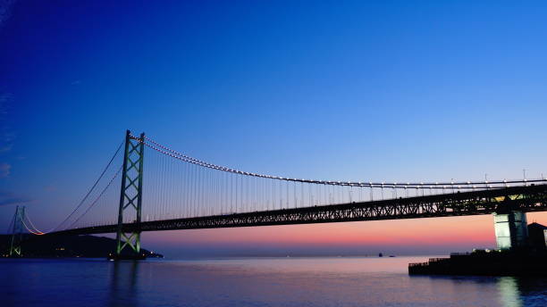 istock Akashi Kaikyo Bridge, Hyogo, Japan 1168694397