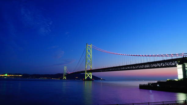 istock Akashi Kaikyo Bridge, Hyogo, Japan 1168694410