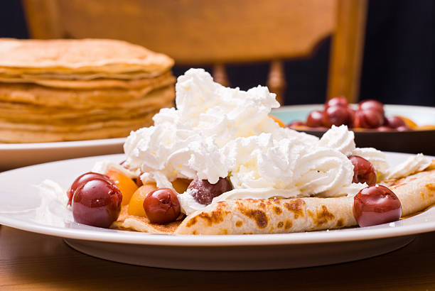 istock Pancakes with friuts 116869615