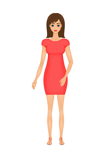 Ilustración de Ilustración De La Mujer De Negocios De Dibujos Animados Lindo En Un Vestido Rojo y más Vectores Libres de Derechos de Fémina - iStock Ilustración de Ilustración De La Mujer De Negocios De Dibujos Animados Lindo En Un Vestido Rojo y más Vectores Libres de Derechos de Fémina - iStock