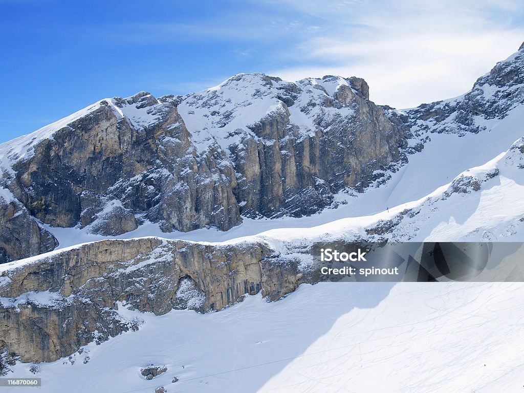 Montanha Snowcovered - Royalty-free França Foto de stock