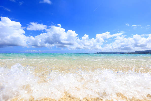 istock Beautiful tropical beach at Okinawa. 1168703969