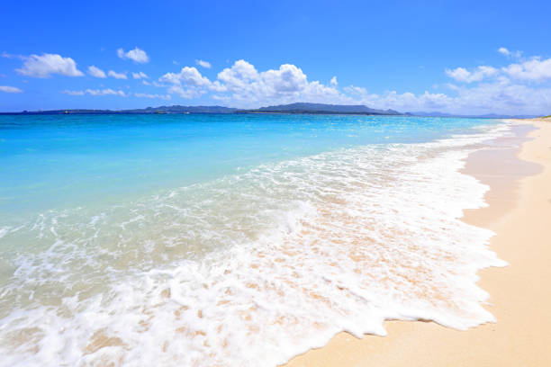 istock Beautiful tropical beach at Okinawa. 1168703998