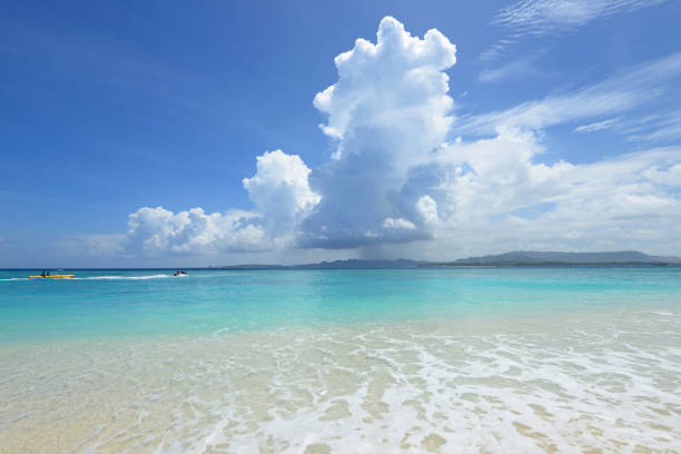 istock Beautiful tropical beach at Okinawa. 1168704890