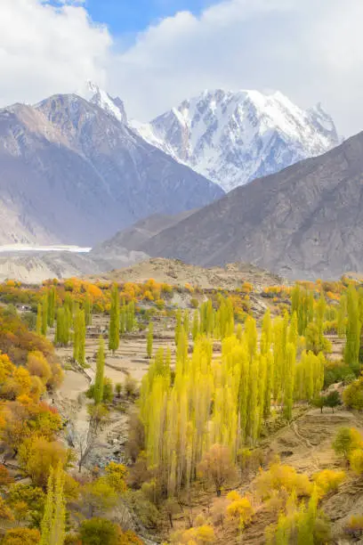 Photo of beautiful mountain in nature landscape view from Pakistan,autumn