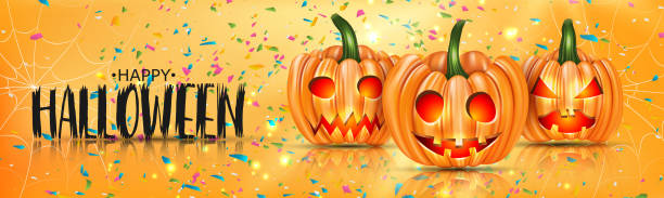 Halloween Fun Header 1,000+ Halloween Header Stock Illustrations, Royalty-Free Vector ...