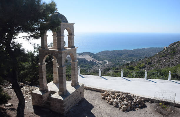 istock Bell tower at Agios Ioannis on Kos 1168718079