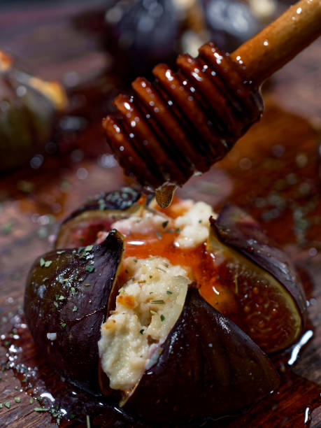 istock Figs baked with cheese and honey 1168720445