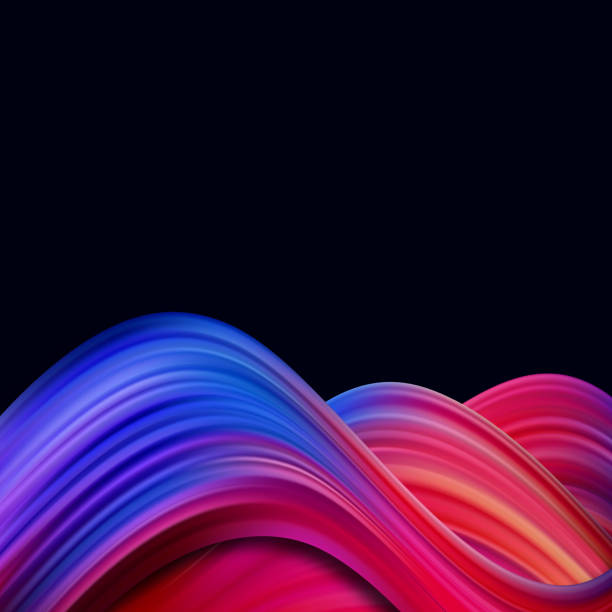istock Modern colorful flow poster. Wave Liquid shape color background. Art design for your design project. Vector illustration 1168722473