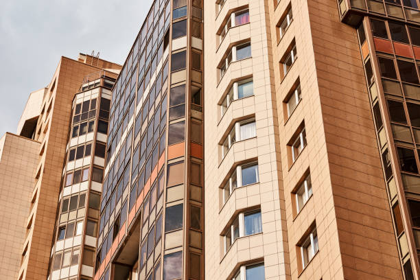 istock View of modern building in a city landscape 1168723838