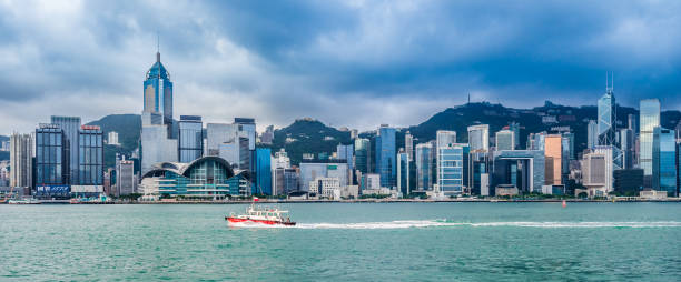istock Victoria Harbour in Hong Kong 1168725648