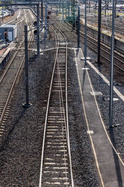 istock Railroad tracks southern cross 1168727727
