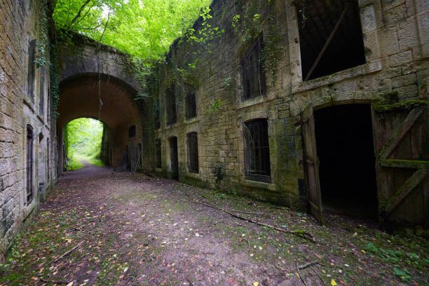 Buildings remnant citadel Verdun
