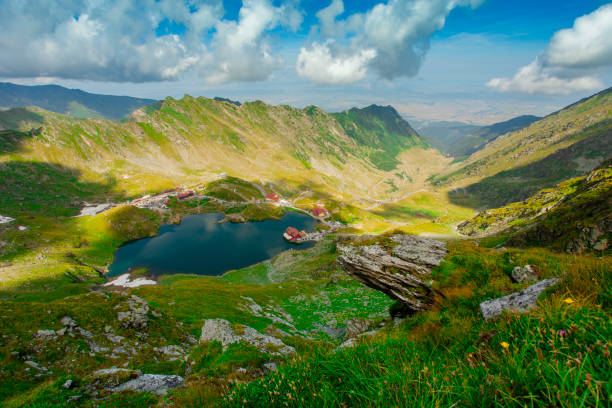 istock Balea lake in Fagaras mountains, Romania 1168730391
