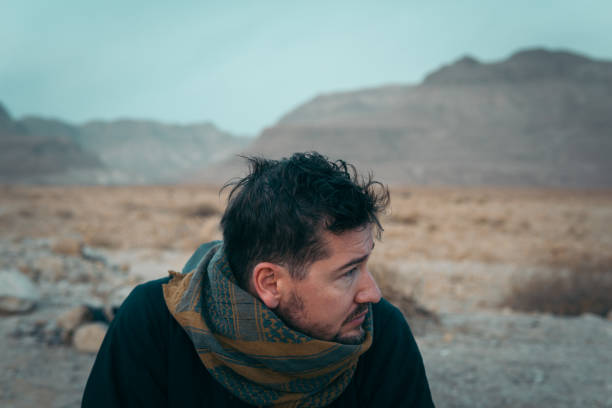 istock Backpacker's portrait in Israel mountains 1168730930