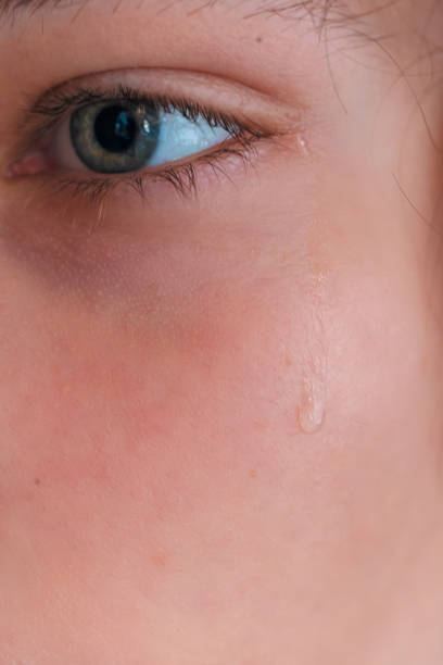 istock macro shot of man tear, disappoint and desperate concept 1168731469