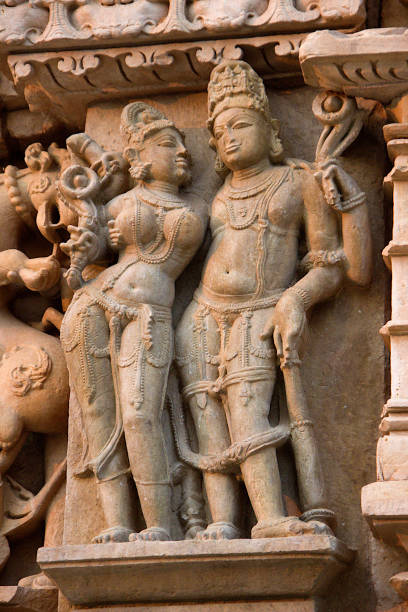 istock Sculpture at Jain Temple, Khajuraho 1168731682