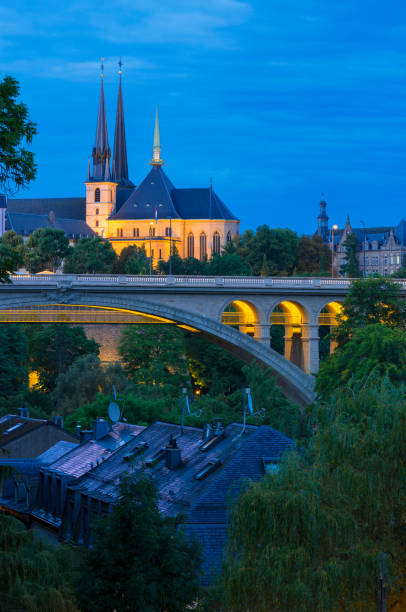 istock Luxembourg City Centre by Night 1168732985