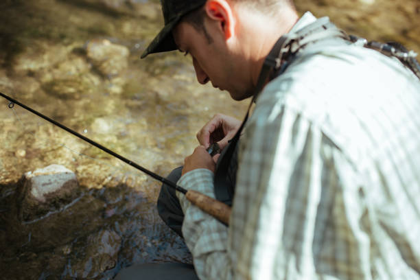istock Fly Fishing on mountain river 1168734799