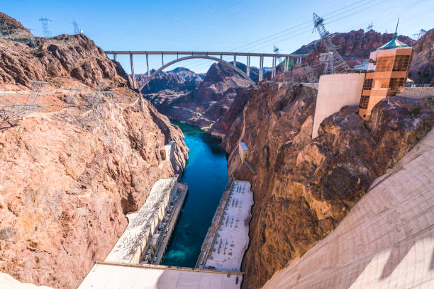 istock hoover dam on sunny day,Nevada,usa. 1168741604