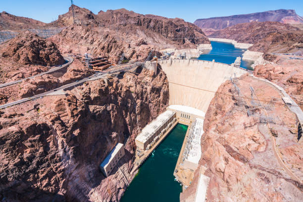 istock hoover dam on sunny day,Nevada,usa. 1168741606