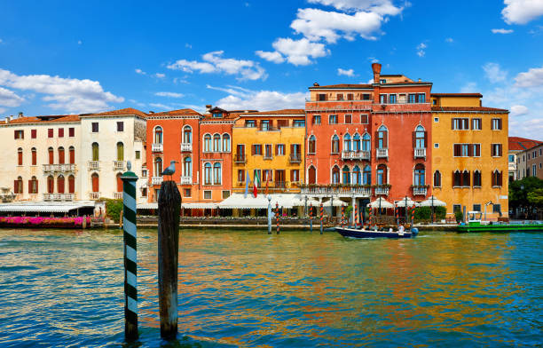 istock Venice, Italy. Gondolas on Grand Channel 1168744433